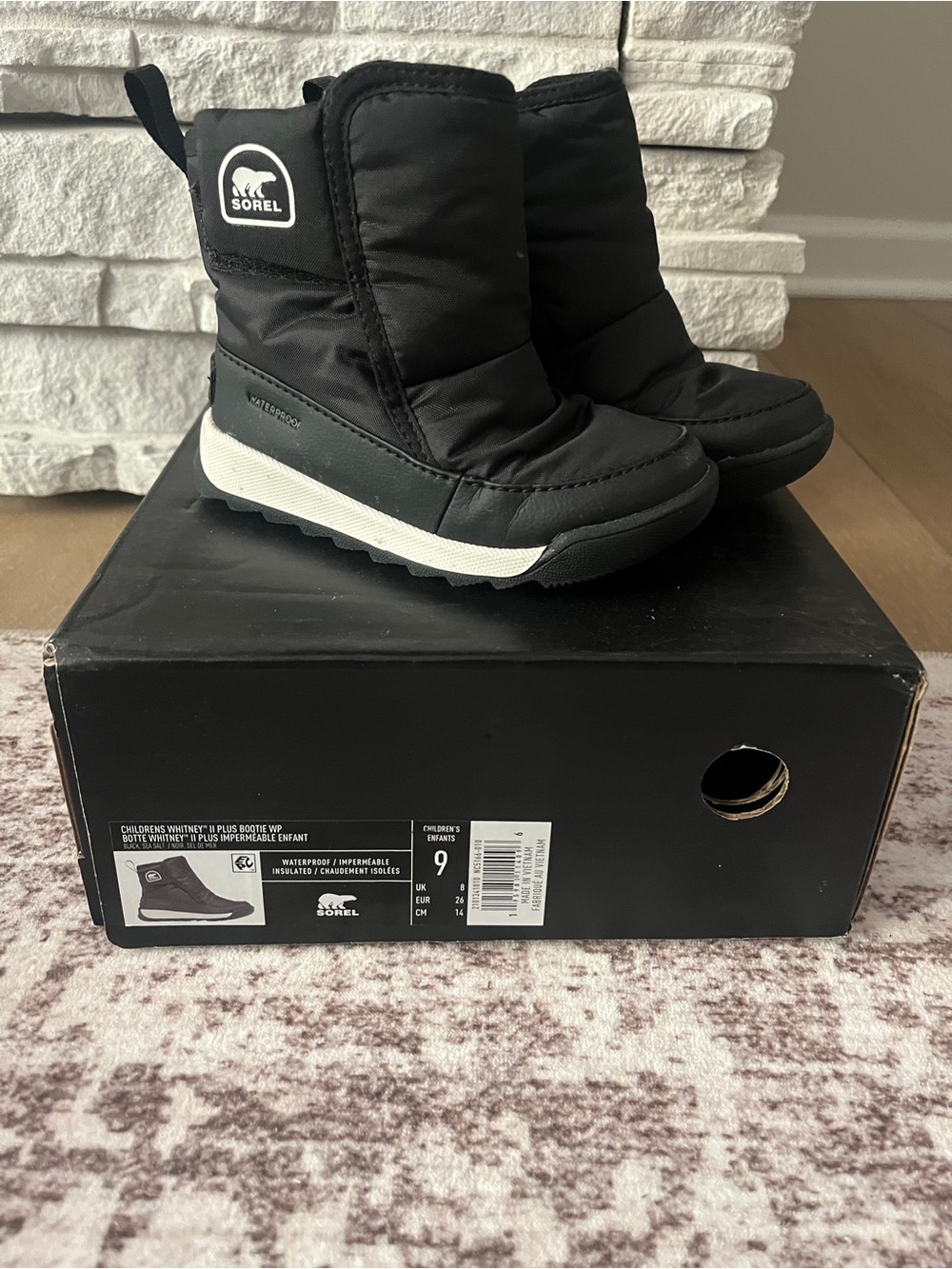 Kids Boots on Box